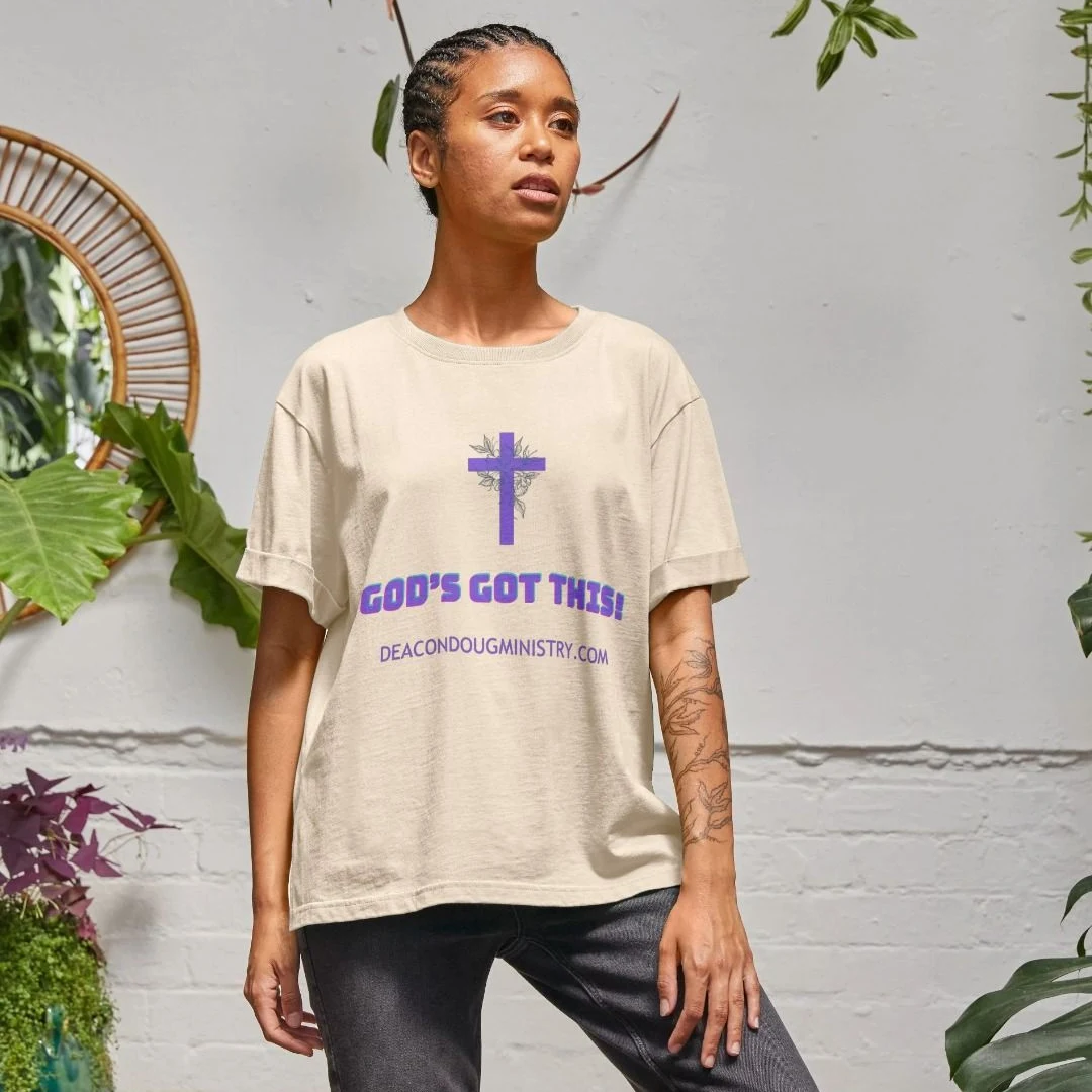 "God's Got This!" Designer Women's Relaxed Fit Tee